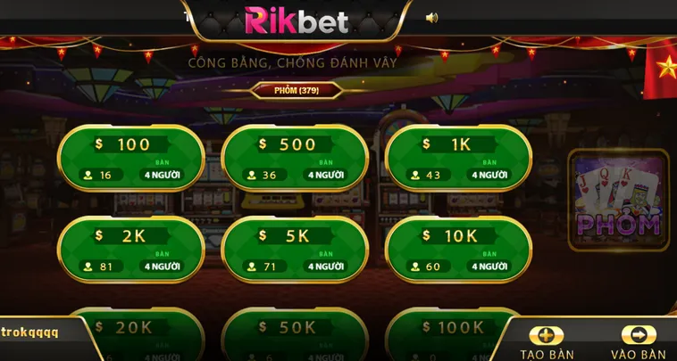Cách Chơi Phỏm Tại RikBet Giúp Bạn Trở Thành Cao Thủ Đánh Bài Chuyên Nghiệp
