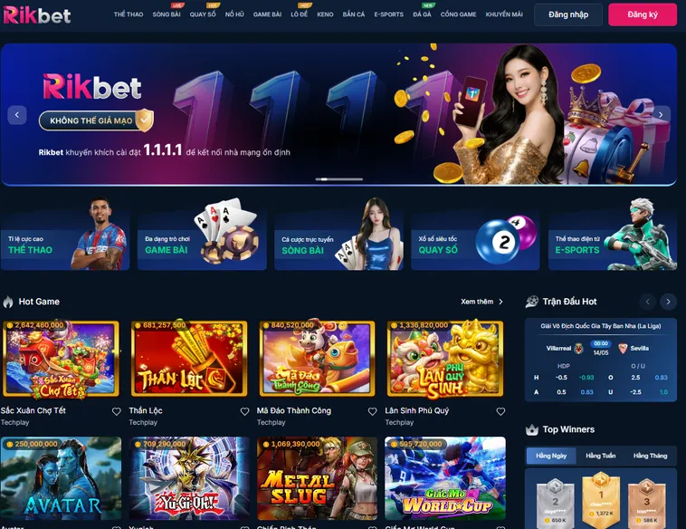 RikBet - Trang Chủ Casino Đẳng Cấp & Uy Tín Nhất Châu Á